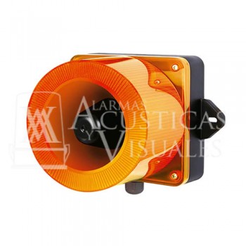 QWCD35 Qlight Alarma Audiovisual 115dB 31 tonos a seleccionar